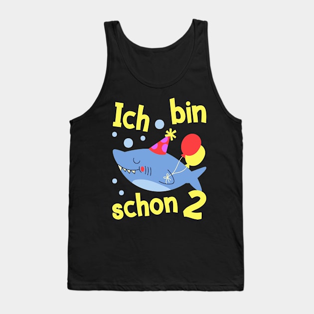 Kindergeburtstag 2 Jahre Tank Top by Foxxy Merch